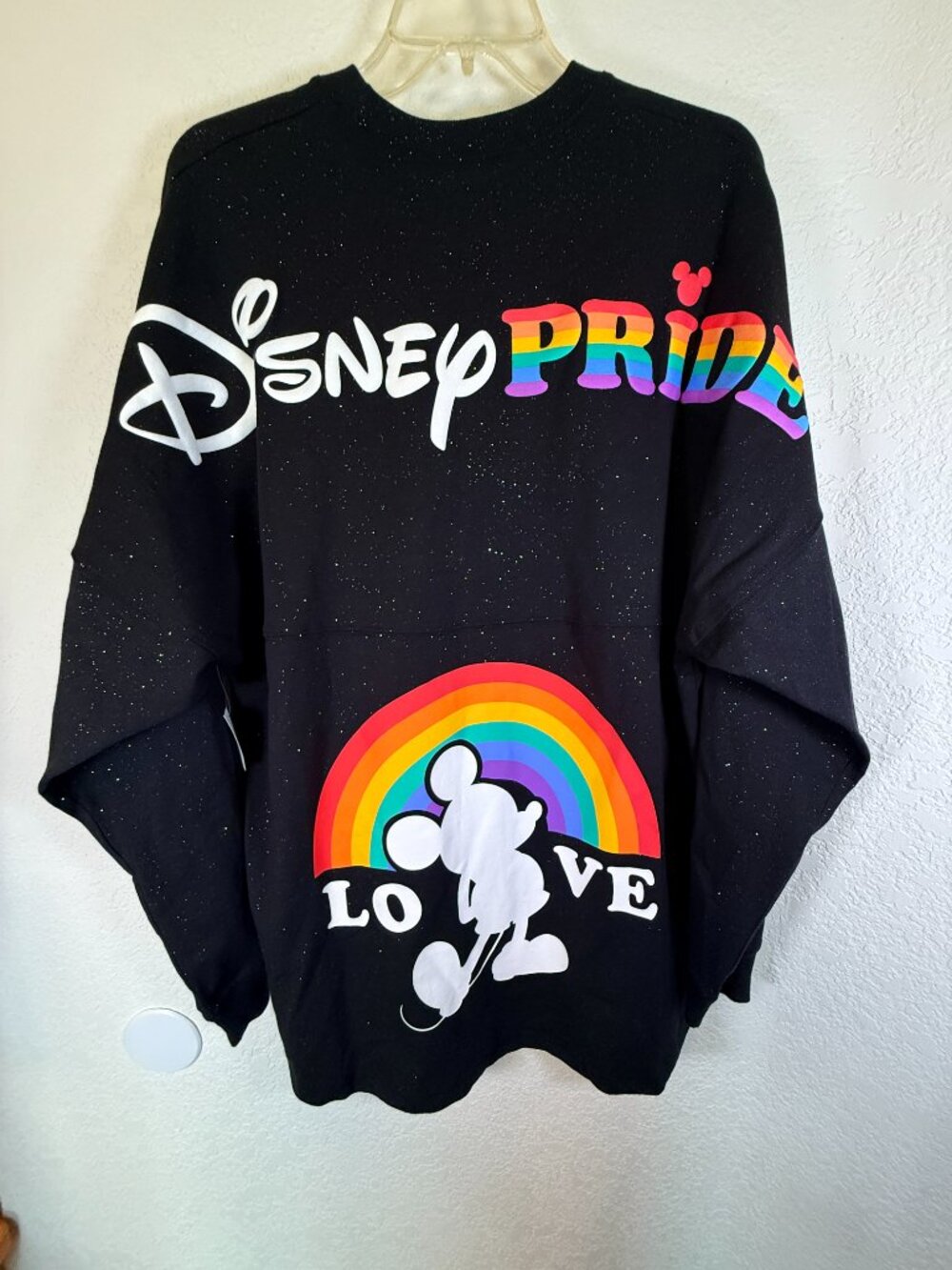 Disney Pride NWT Mickey Mouse Spirit Jersey Adult Size XL Disneyland DisneyWorld